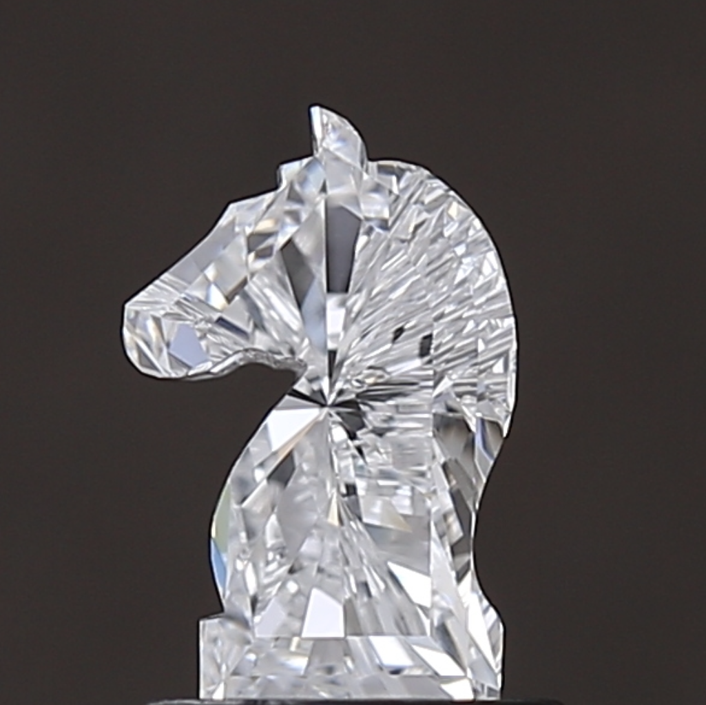 1 CT Chess Knight Shape Lab Grown Diamond for Necklace or Bracelet | Best for Man's Rings | Gift for Man