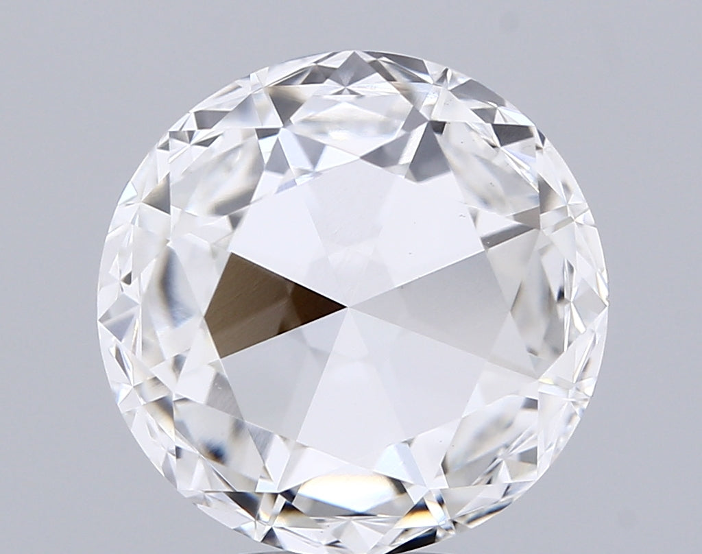Diamant Rond Rose Fantaisie VVS1 Créé En Labo (CVD) - 6 Mm Certifié AGL, Parfait Pour Bijoux