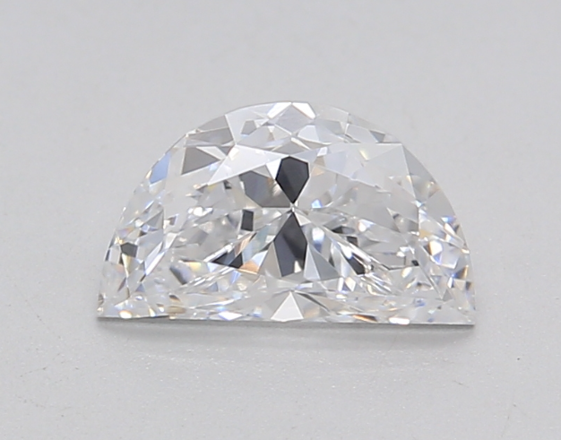 Half Moon Cut Lab Grown Diamond For Engagement Ring