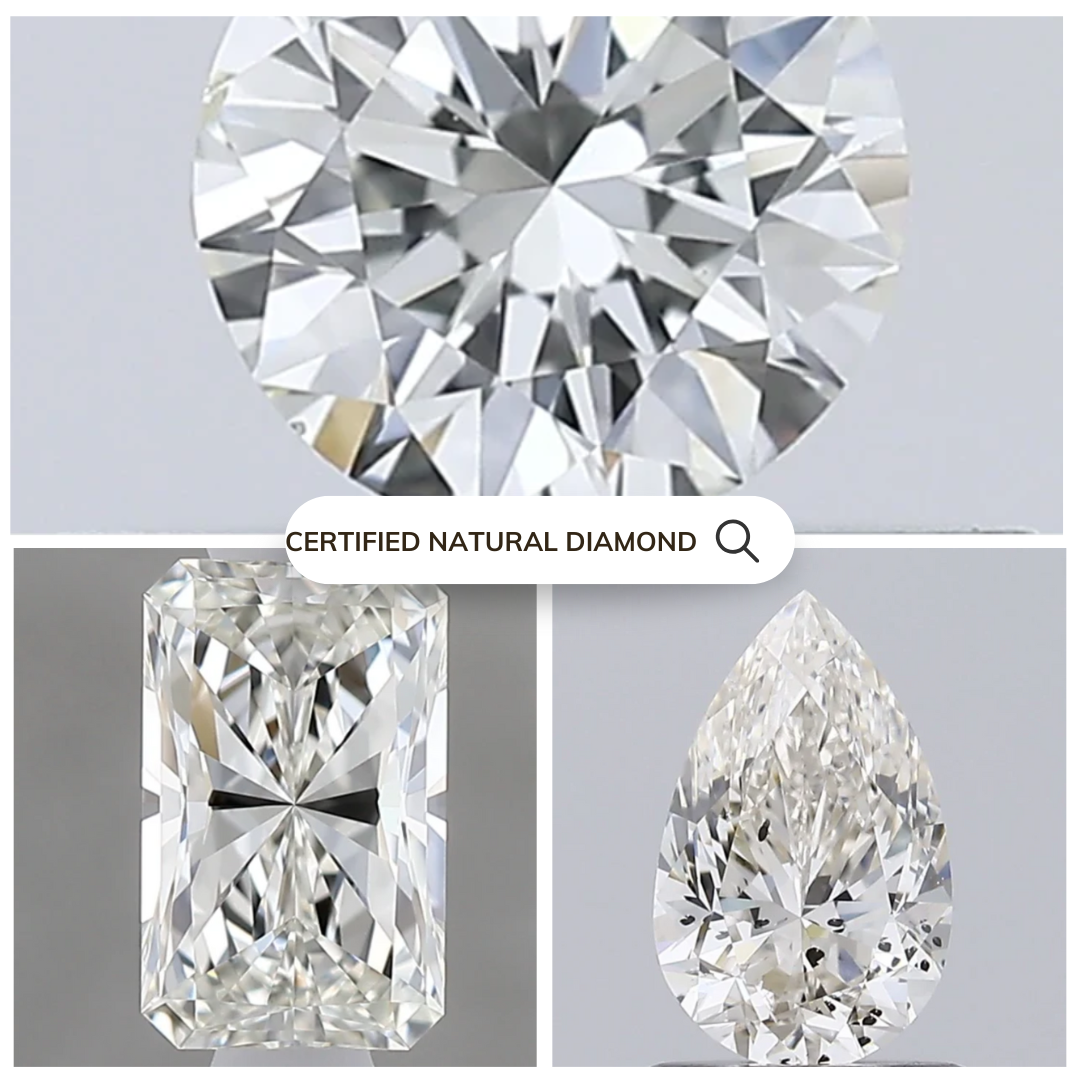 Certified Natural Diamonds