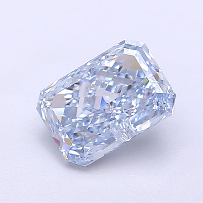 1.24 CT Blue Radiant Cut Lab Grown Diamond for Engagement Ring | IGI Certified | Diamond for Necklace or Bracelet