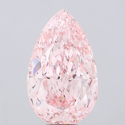 10 CT Pink Pear Cut Lab Grown Diamond for Engagement Ring or Anniversary Gift | IGI Certified | Gift for Wife