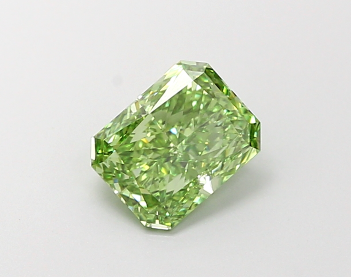 1.15 CT Green Radiant Lab Grown Diamond for Engagement Ring or Anniversary Gift | IGI Certified | Best for Bracelet or Necklace | Gift for Man
