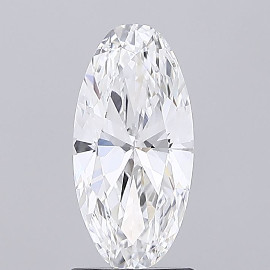 1.34 CT Oval Lab Grown Diamond for Engagement Ring or Anniversary Gift | IGI Certified | Best for Necklace or Earrings | Gift for Girl