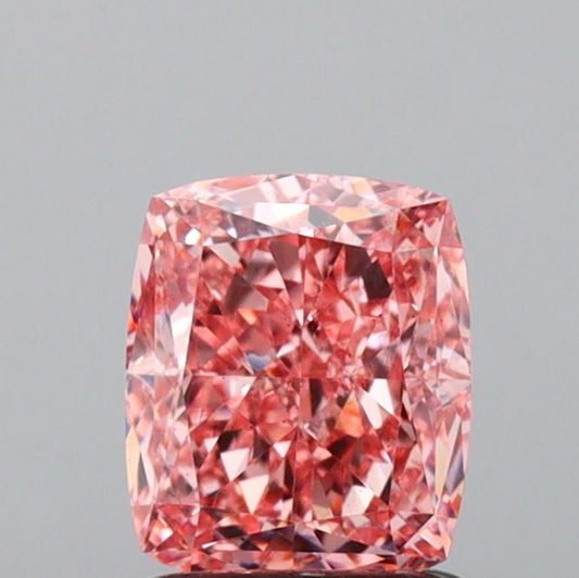 1.57 CT Pink Cushion Cut Lab Grown Diamond | Best for Engagement Ring or Anniversary Gift | Diamond for Bracelet or Anklet