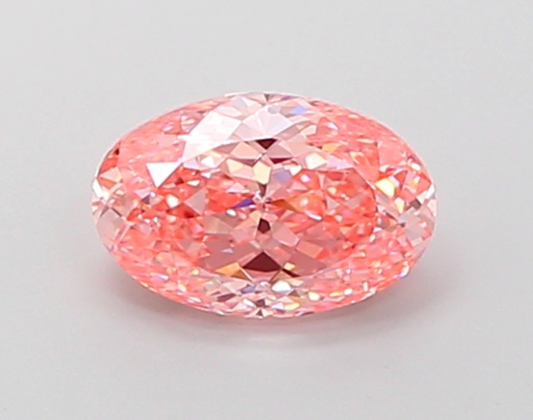1.28 CT Pink Oval Lab Grown Diamond for Engagement Ring or Anniversary Gift | IGI Certified | Best for Necklace or Bracelet | Gift for Wife