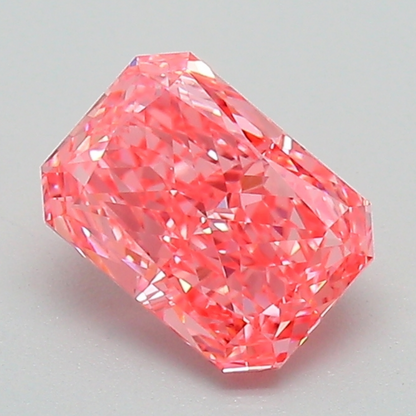 1 CT Pink Radiant Cut Lab Grown Diamond for Engagement Ring or Anniversary Gift | IGI Certified | Best Diamond for Jewelry