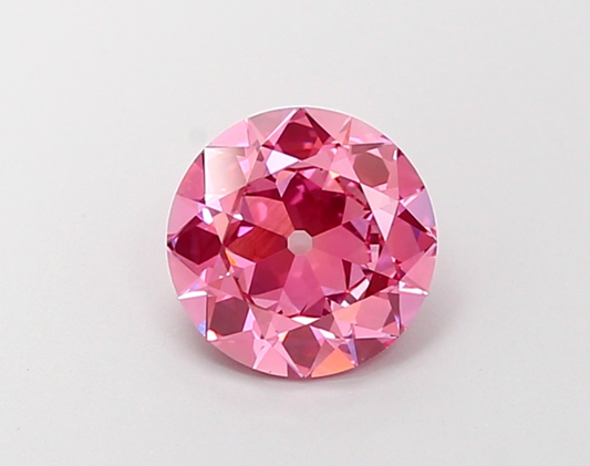 1.41 CT Pink Old Mine Lab Grown Diamond for Engagement Ring | IGI Certified