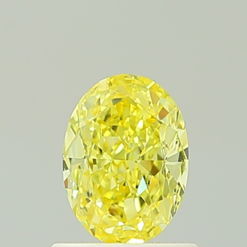 1 CT Yellow Oval Cut Lab Grown Diamond for Engagement Ring or Anniversary Gift | IGI Certified | Gift for Wife