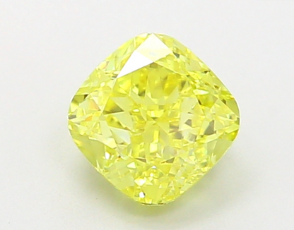 1 CT Yellow Square Cushion Lab Grown Diamond for Necklace or Earrings | IGI Certified | Best for Anniversary Gift or Engagement Ring | Gift for Wife