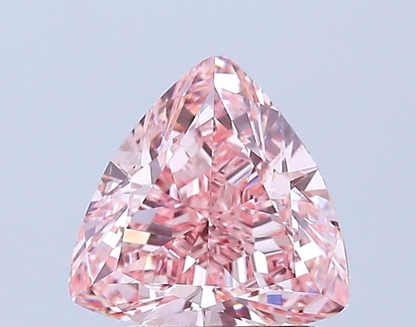 2 CT Pink Triangular Cut Lab Grown Diamond for Engagement Ring | IGI Certified | Diamond for Jewelry | Gift for Wife