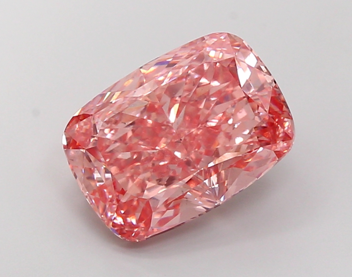 10 CT Pink Cushion Cut Lab Grown Diamond for Engagement Ring | IGI Certified | Diamond for Jewelry | Best for Anniversary Gift