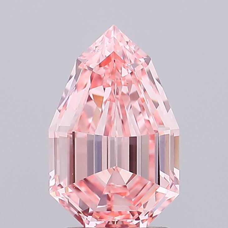 2.03 CT Unique Pink Lab Grown Diamond For Engagement Ring - IGI Certified VVS2