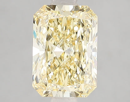 2.09 CT Yellow radiant Cut Lab Grown Diamond For Engagement Ring - IGI Certified