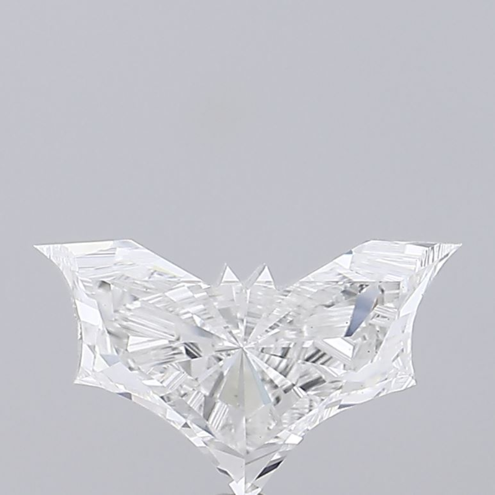 2.91 CT Bat Cut Lab Grown Diamond Engagement Ring or Pendent | IGI Certified | Best for Bracelet | Gift for Man