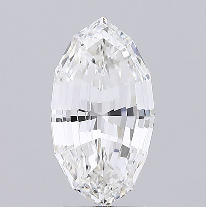 2.96 CT Marquise Lab Grown Diamond for Engagement Ring | IGI Certified | Best for Anniversary Gift or Necklace | Gift for Wife