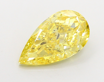 3 CT Yellow Pear Cut Lab Grown Diamond for Engagement Ring or Anniversary Gift | IGI Certified | Best for Birthday Gift