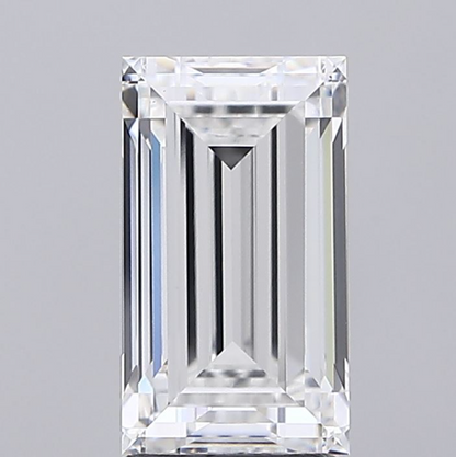 3.35 CT Baguette Cut Lab Grown Diamond for Engagement Ring | IGI Certified | Diamond for Anniversary Gift or Wedding Gift