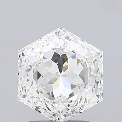 3 CT Hexagonal Cut Lab Grown Diamond for Engagement Ring or Anniversary Gift | IGI Certified | Best for Necklace or Bracelet