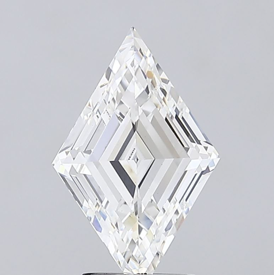 3.13 CT Lozenge Step Cut Lab Grown Diamond | IGI Certified | Diamond for Jewelry | Best for Birthday Gift