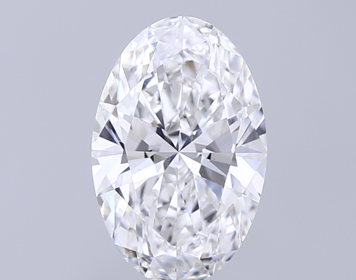 3 CT Oval Cut Lab Grown Diamond for Anniversary Gift | IGI Certified | Diamond for Engagement Ring or Jewelry