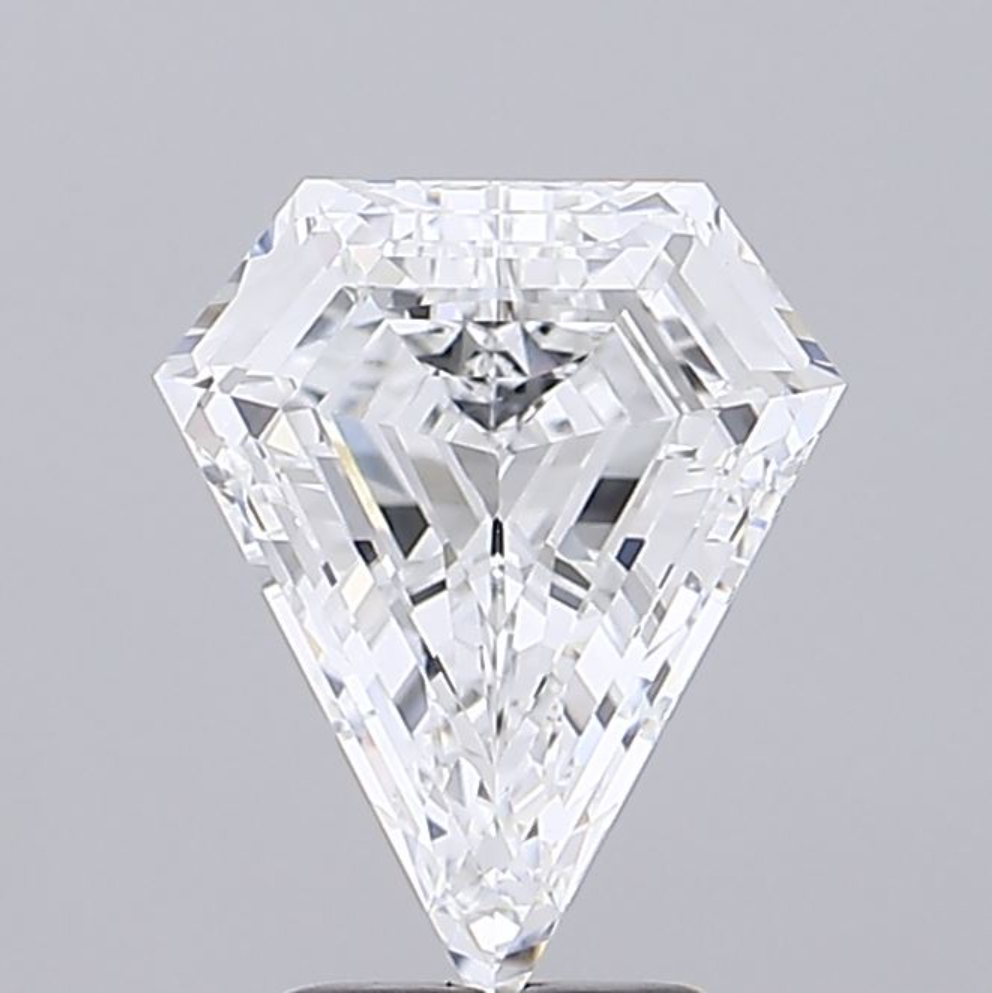 3.12 CT Pentagonal Step Cut Lab Grown Diamond | IGI Certified | Diamond for Necklace or Bracelet