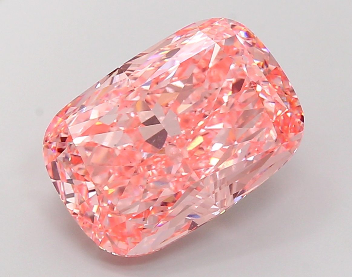 15 CT Pink Cushion Cut Lab Grown Diamond | IGI Certified | Best Diamond for Jewelry or Engagement Ring | Gift for Wife