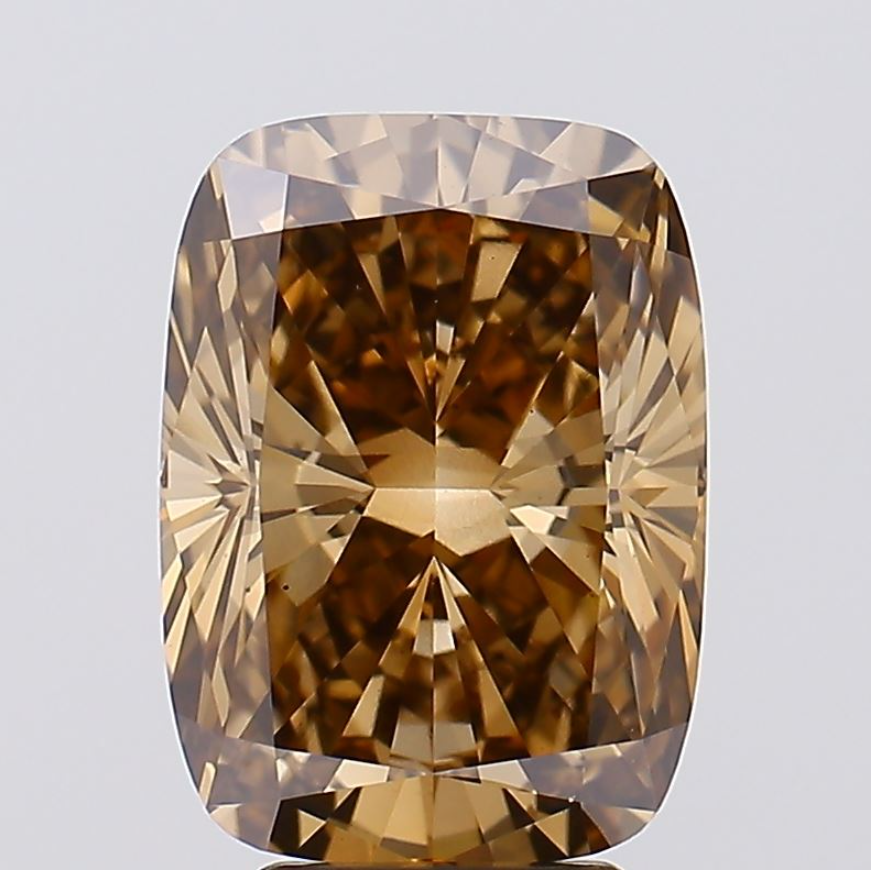 5 CT Brown Cushion Cut Lab Grown Diamond | IGI Certified | Best Diamond for Necklace or Bracelet | Gift for Wife