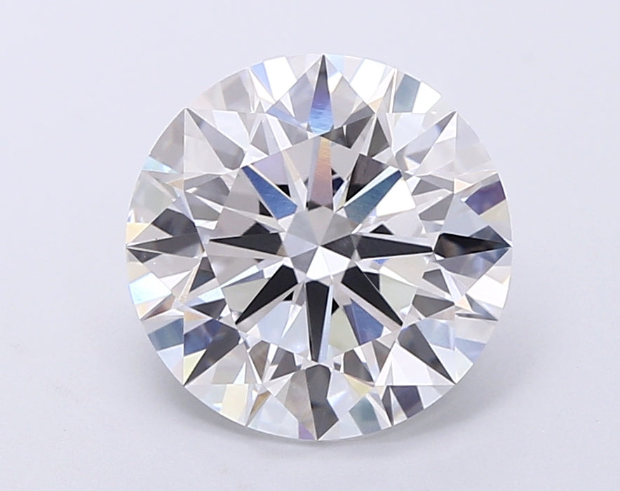 4 CT Round Lab Grown Diamond For Engagement Ring - F VVS2 IGI Certified