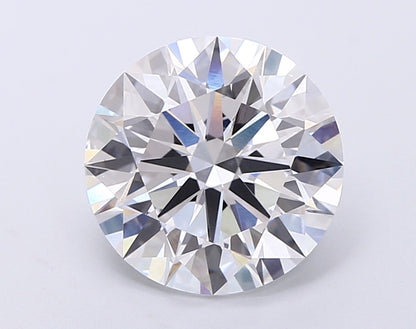 4 CT Round Lab Grown Diamond For Engagement Ring - F VVS2 IGI Certified
