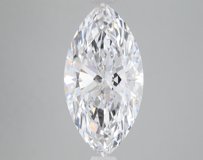 4 CT Marquise Cut Lab Grown Diamond for Anniversary Gift or Engagement Ring | IGI Certified | Best for Wedding Gift | Best Gift for Wife