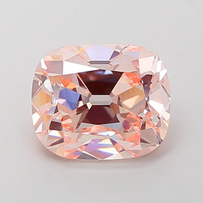 4 CT Pink Cushion Cut Lab Grown Diamond | IGI Certified | Best for Anniversary Gift or Wedding Ring | Gift for Girl