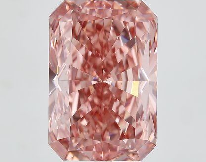 15.25 CT Brownish Pink Radiant Cut Lab Grown Diamond for Anniversary Gift | IGI Certified | Best Diamond for Wedding Gift