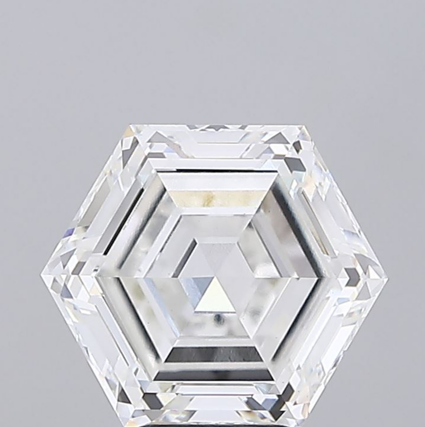 5 CT Hexagonal Lab Grown Diamond For Engagement Ring