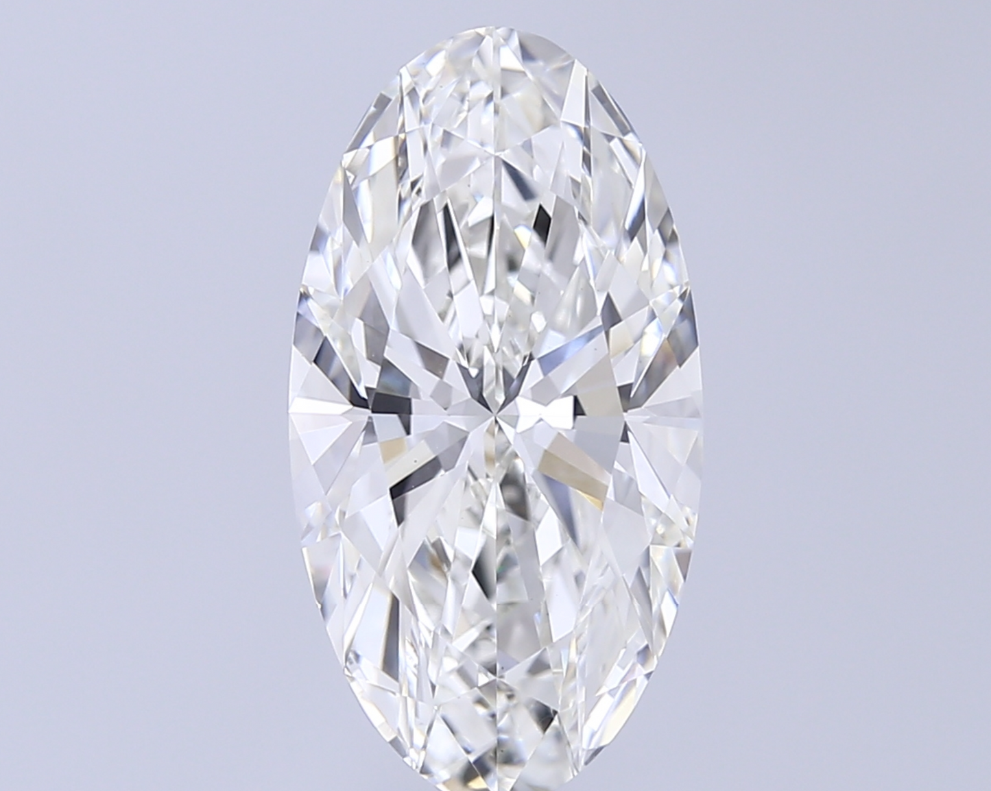 5 CT Moval Lab Grown Diamond For Engagement Ring