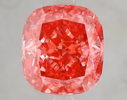 5 CT Red Cushion Cut Lab Grown Diamond for Anniversary Gift or Wedding Gift | IGI Certified | Best for Necklace or Bracelet