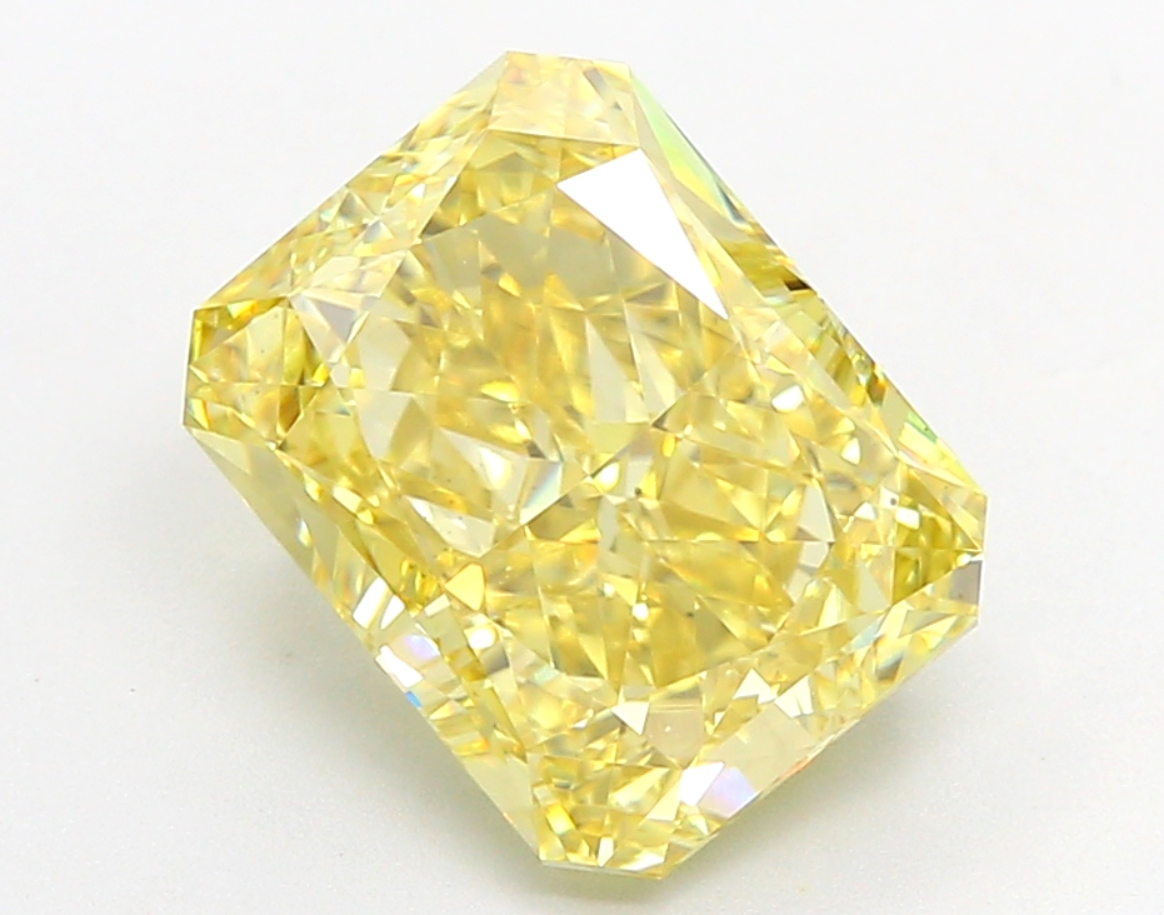 5.74 CT Yellow Radiant Cut Lab Grown Diamond for Engagement Ring or Anniversary gift | IGI Certified | Best for Necklace or Earrings