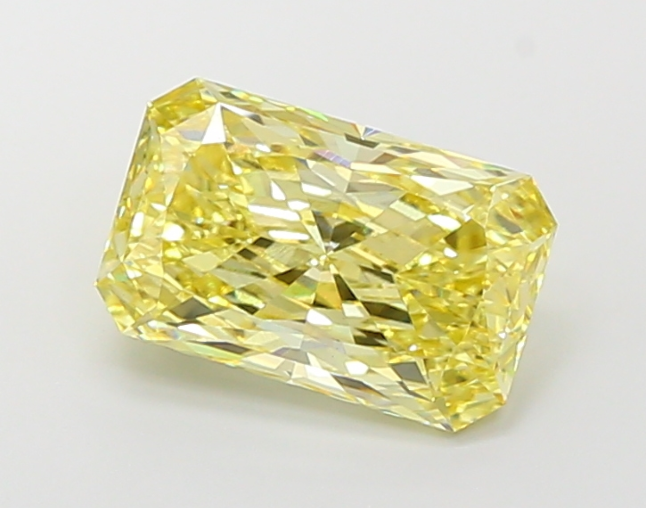 5 CT Yellow Long Radiant Cut Lab Grown Diamond for Bracelet or Necklace | IGI Certified | Best for Anniversary Gift or Engagement Ring | Gift for Husband