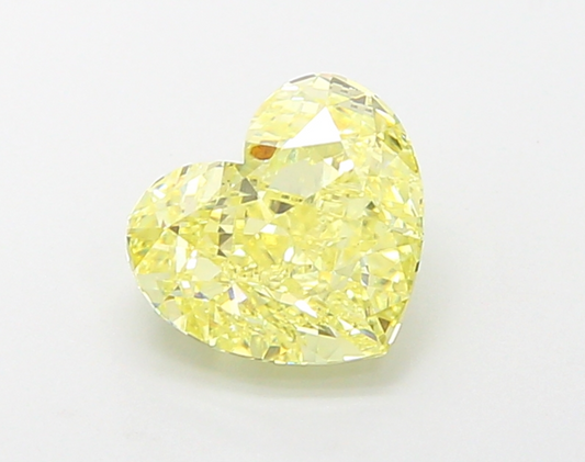 1.78 CT Yellow Heart Cut Lab Grown Diamond for Anniversary Gift | Diamond for Engagement Ring or Wedding Gift | IGI Certified