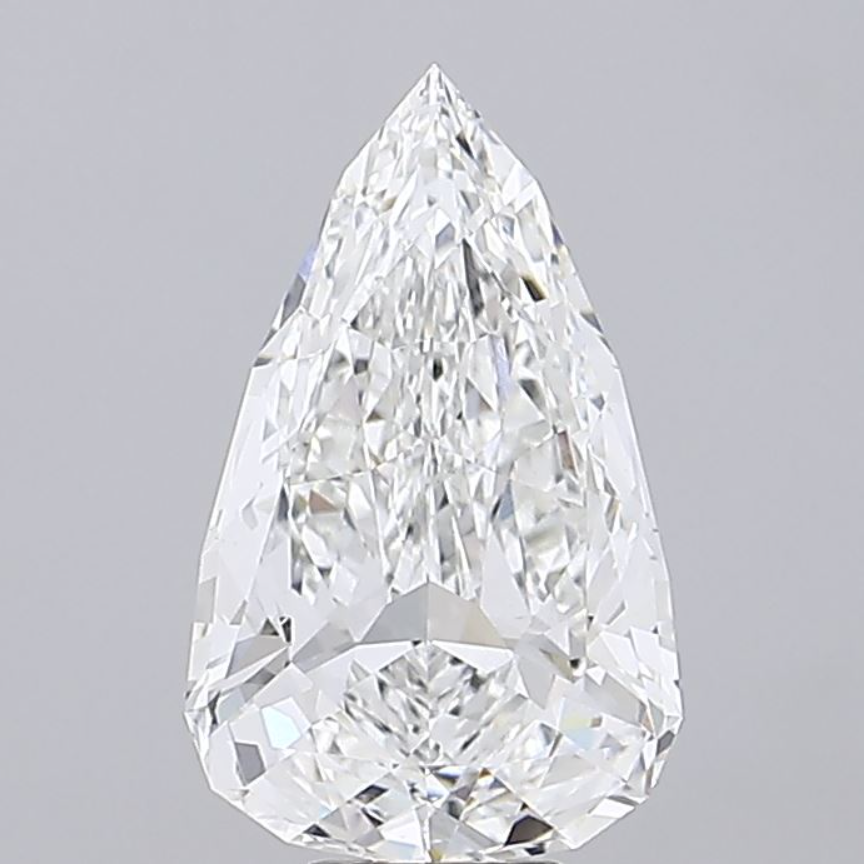 7.39 CT Pear Cut Lab Grown Diamond for Jewelry | IGI Certified | Diamond for Engagement Ring or Anniversary Gift | Gift for Wife