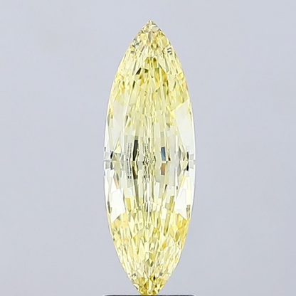 2.12 CT Yellow Marquise Cut Lab Grown Diamond for Engagement Ring | IGI Certified | Diamond for Necklace or Bracelet