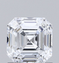 1 CT Asscher Cut Lab Grown Diamond For Engagement Ring