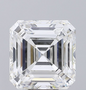 10 CT Asscher Cut Lab Grown Diamond For Engagement Ring