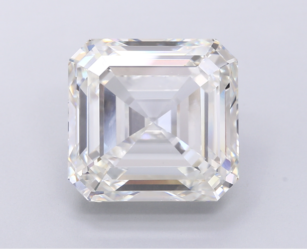 11 Carat Asscher Cut Lab Grown Diamond For Engagement Ring