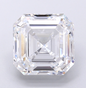 4 CT Asscher Cut Lab Grown Diamond For Engagement Ring