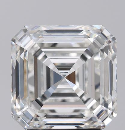 6 CT Asscher Cut Lab Grown Diamond For Engagement Ring