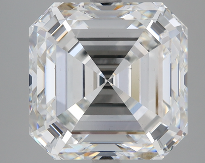 6.50 CT Asscher Cut Lab Grown Diamond For Engagement Ring