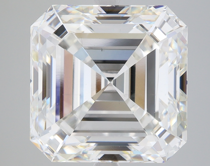 8 CT Asscher Cut Lab Grown Diamond For Engagement Ring