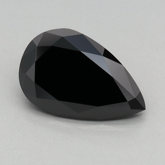Black Pear Lab Grown Diamond For Engagement Ring