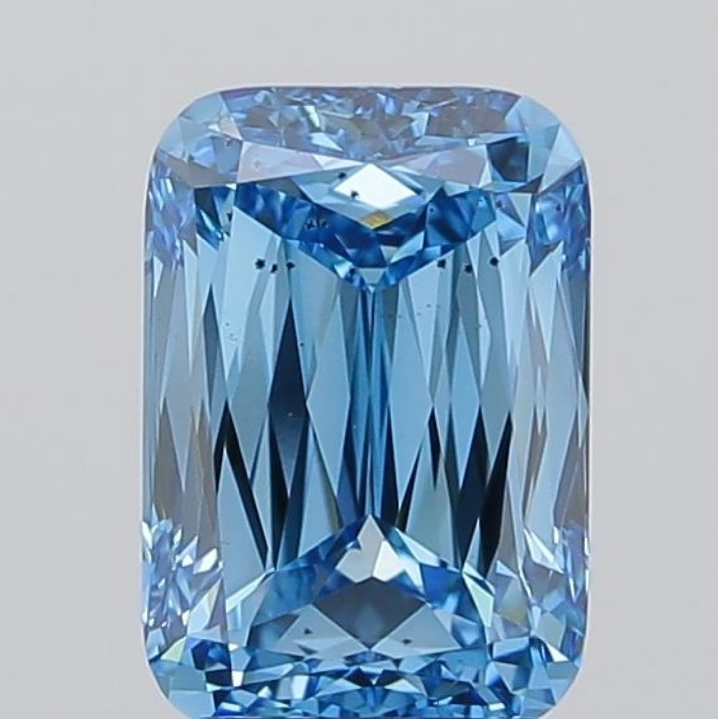 3 CT Blue Ashoka Cut Lab Grown Diamond For Engagement Ring